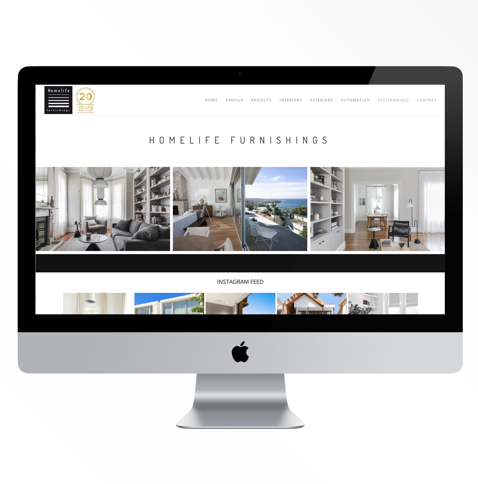 Homelife Furnishings Website Development